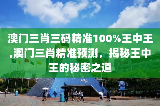 澳门三肖三码精准100%王中王,澳门三肖精准预测，揭秘王中王的秘密之道