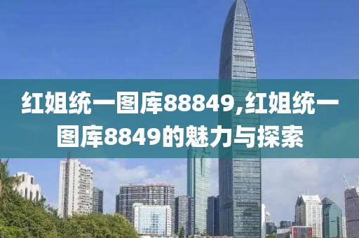 红姐统一图库88849,红姐统一图库8849的魅力与探索