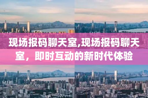 现场报码聊天室,现场报码聊天室，即时互动的新时代体验