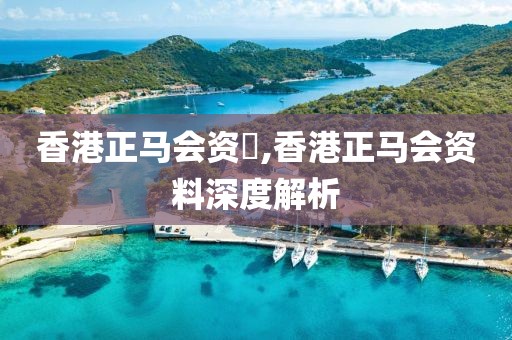 香港正马会资枓,香港正马会资料深度解析
