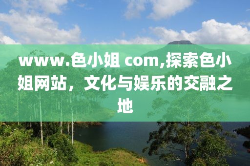 www.色小姐 com,探索色小姐网站，文化与娱乐的交融之地