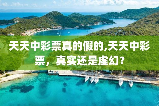 天天中彩票真的假的,天天中彩票，真实还是虚幻？