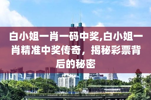 白小姐一肖一码中奖,白小姐一肖精准中奖传奇，揭秘彩票背后的秘密