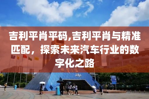 吉利平肖平码,吉利平肖与精准匹配，探索未来汽车行业的数字化之路