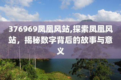 376969凤凰风站,探索凤凰风站，揭秘数字背后的故事与意义