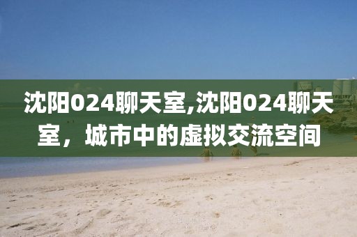 沈阳024聊天室,沈阳024聊天室，城市中的虚拟交流空间