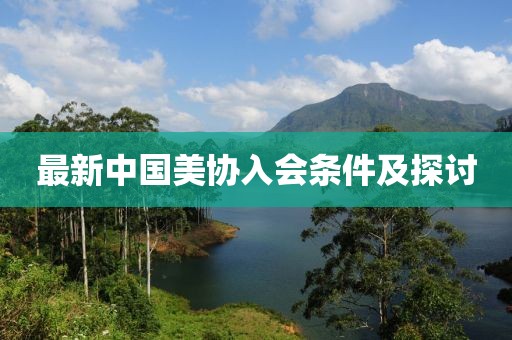 最新中国美协入会条件及探讨