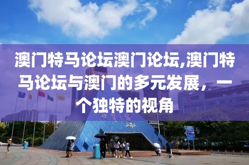 澳门特马论坛澳门论坛,澳门特马论坛与澳门的多元发展，一个独特的视角