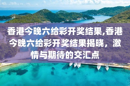 香港今晚六给彩开奖结果,香港今晚六给彩开奖结果揭晓，激情与期待的交汇点