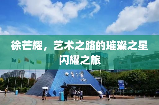 徐芒耀，艺术之路的璀璨之星闪耀之旅