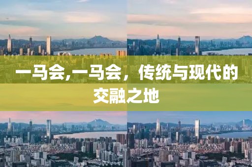 一马会,一马会，传统与现代的交融之地