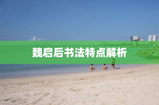 魏启后书法特点解析