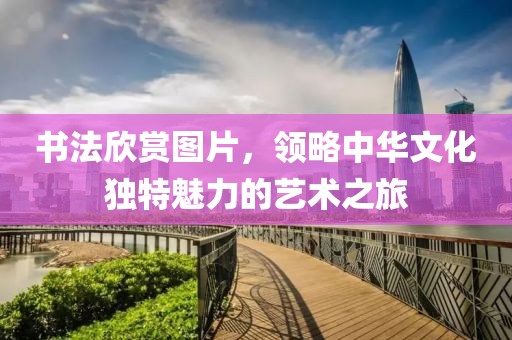 书法欣赏图片，领略中华文化独特魅力的艺术之旅