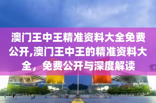 澳门王中王精准资料大全免费公开,澳门王中王的精准资料大全，免费公开与深度解读