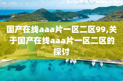 国产在线aaa片一区二区99,关于国产在线aaa片一区二区的探讨