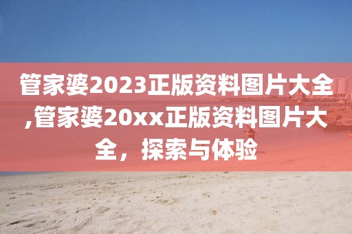 管家婆2023正版资料图片大全,管家婆20xx正版资料图片大全，探索与体验