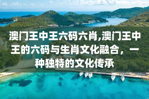 澳门王中王六码六肖,澳门王中王的六码与生肖文化融合，一种独特的文化传承