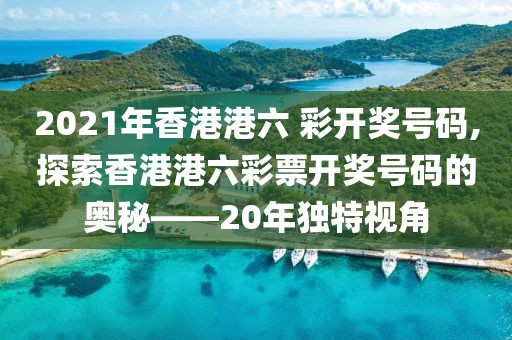 2021年香港港六 彩开奖号码,探索香港港六彩票开奖号码的奥秘——20年独特视角