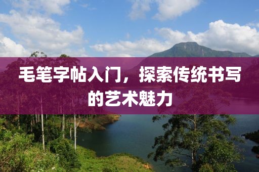 毛笔字帖入门，探索传统书写的艺术魅力