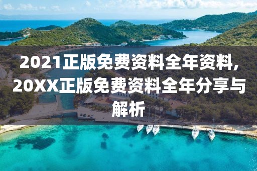 2021正版免费资料全年资料,20XX正版免费资料全年分享与解析