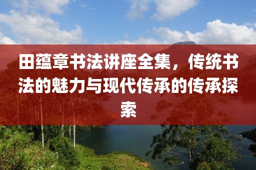 田蕴章书法讲座全集，传统书法的魅力与现代传承的传承探索