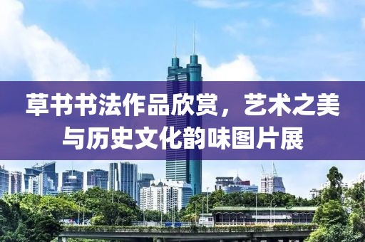 草书书法作品欣赏，艺术之美与历史文化韵味图片展