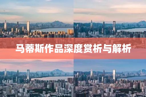 马蒂斯作品深度赏析与解析