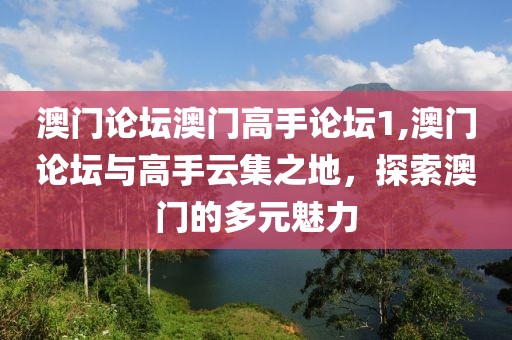 澳门论坛澳门高手论坛1,澳门论坛与高手云集之地，探索澳门的多元魅力