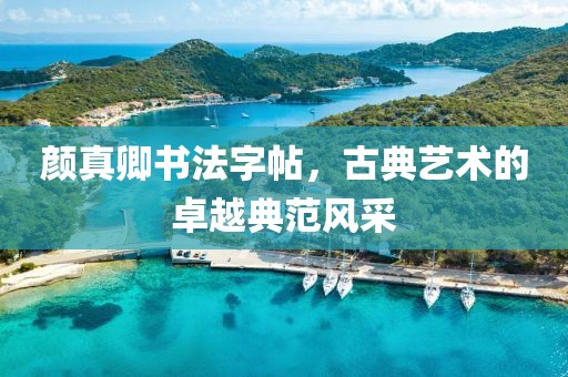 颜真卿书法字帖，古典艺术的卓越典范风采