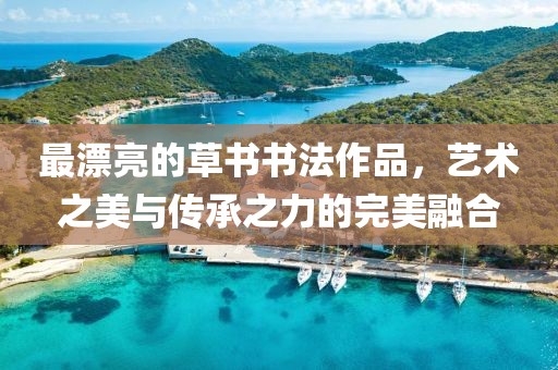 最漂亮的草书书法作品，艺术之美与传承之力的完美融合