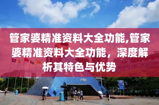 管家婆精准资料大全功能,管家婆精准资料大全功能，深度解析其特色与优势