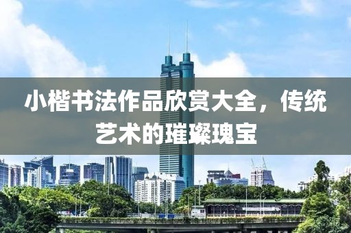 小楷书法作品欣赏大全，传统艺术的璀璨瑰宝