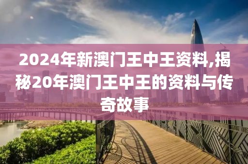 2024年新澳门王中王资料,揭秘20年澳门王中王的资料与传奇故事