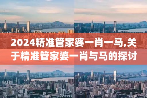 2024精准管家婆一肖一马,关于精准管家婆一肖与马的探讨