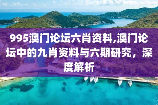 995澳门论坛六肖资料,澳门论坛中的九肖资料与六期研究，深度解析