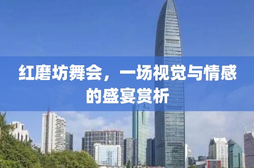 红磨坊舞会，一场视觉与情感的盛宴赏析