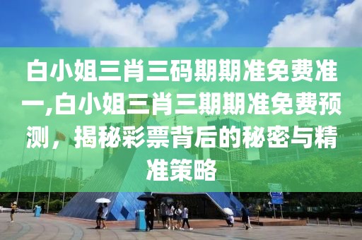 白小姐三肖三码期期准免费准一,白小姐三肖三期期准免费预测，揭秘彩票背后的秘密与精准策略