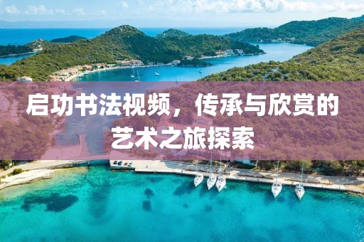 启功书法视频，传承与欣赏的艺术之旅探索