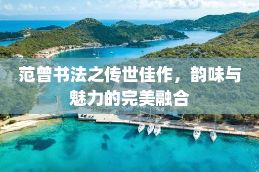 范曾书法之传世佳作，韵味与魅力的完美融合