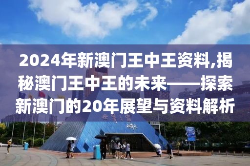 2024年新澳门王中王资料,揭秘澳门王中王的未来——探索新澳门的20年展望与资料解析