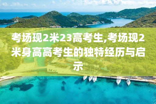 考场现2米23高考生,考场现2米身高高考生的独特经历与启示