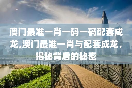 澳门最准一肖一码一码配套成龙,澳门最准一肖与配套成龙，揭秘背后的秘密