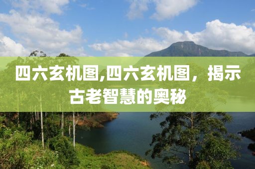 四六玄机图,四六玄机图，揭示古老智慧的奥秘