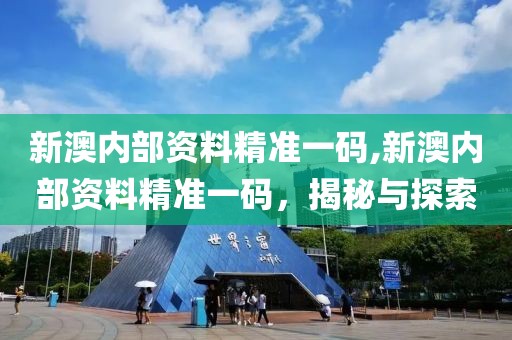 新澳内部资料精准一码,新澳内部资料精准一码，揭秘与探索