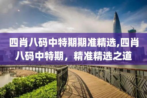 四肖八码中特期期准精选,四肖八码中特期，精准精选之道