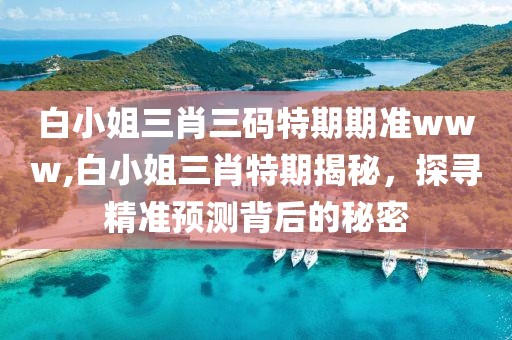 白小姐三肖三码特期期准www,白小姐三肖特期揭秘，探寻精准预测背后的秘密