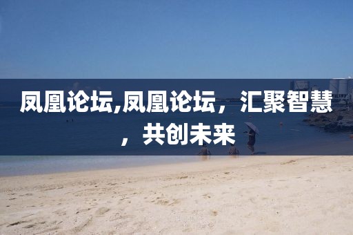 凤凰论坛,凤凰论坛，汇聚智慧，共创未来