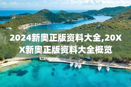 2024新奥正版资料大全,20XX新奥正版资料大全概览