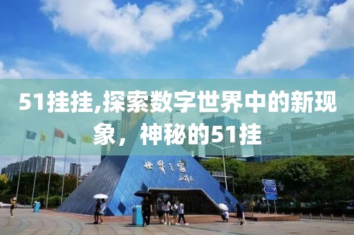 51挂挂,探索数字世界中的新现象，神秘的51挂