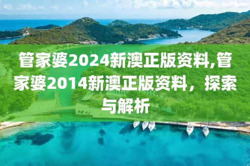 管家婆2024新澳正版资料,管家婆2014新澳正版资料，探索与解析